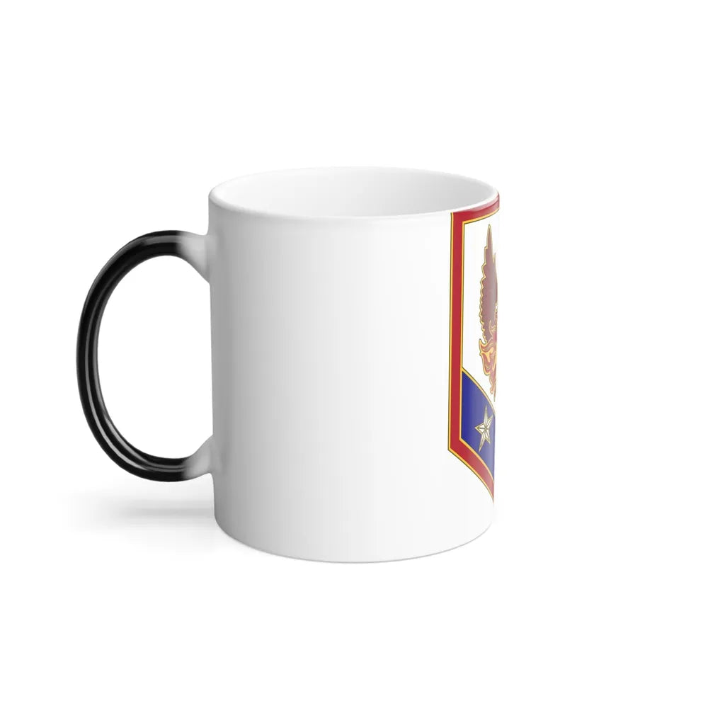 110 Maneuver Enhancement Brigade (U.S. Army) Color Changing Coffee Mug-Go Mug Yourself