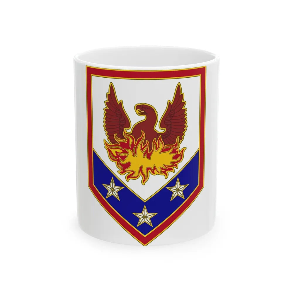 110 Maneuver Enhancement Brigade (U.S. Army) White Coffee Mug-11oz-Go Mug Yourself