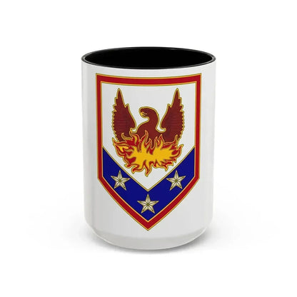 110 Maneuver Enhancement Brigade (U.S. Army) Accent Coffee Mug 15oz Black - Go Mug Yourself