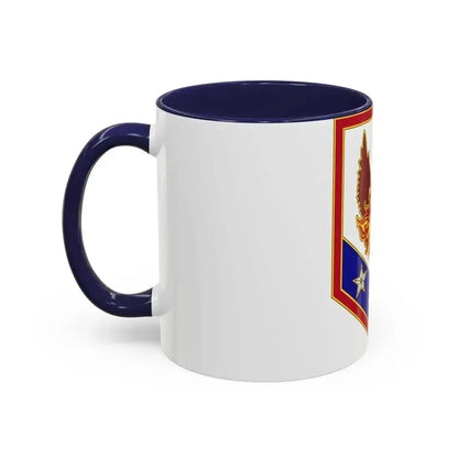110 Maneuver Enhancement Brigade (U.S. Army) Accent Coffee Mug - Go Mug Yourself