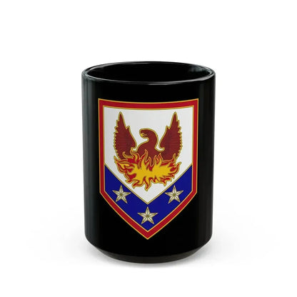 110 Maneuver Enhancement Brigade (U.S. Army) Black Coffee Mug 15oz - Go Mug Yourself