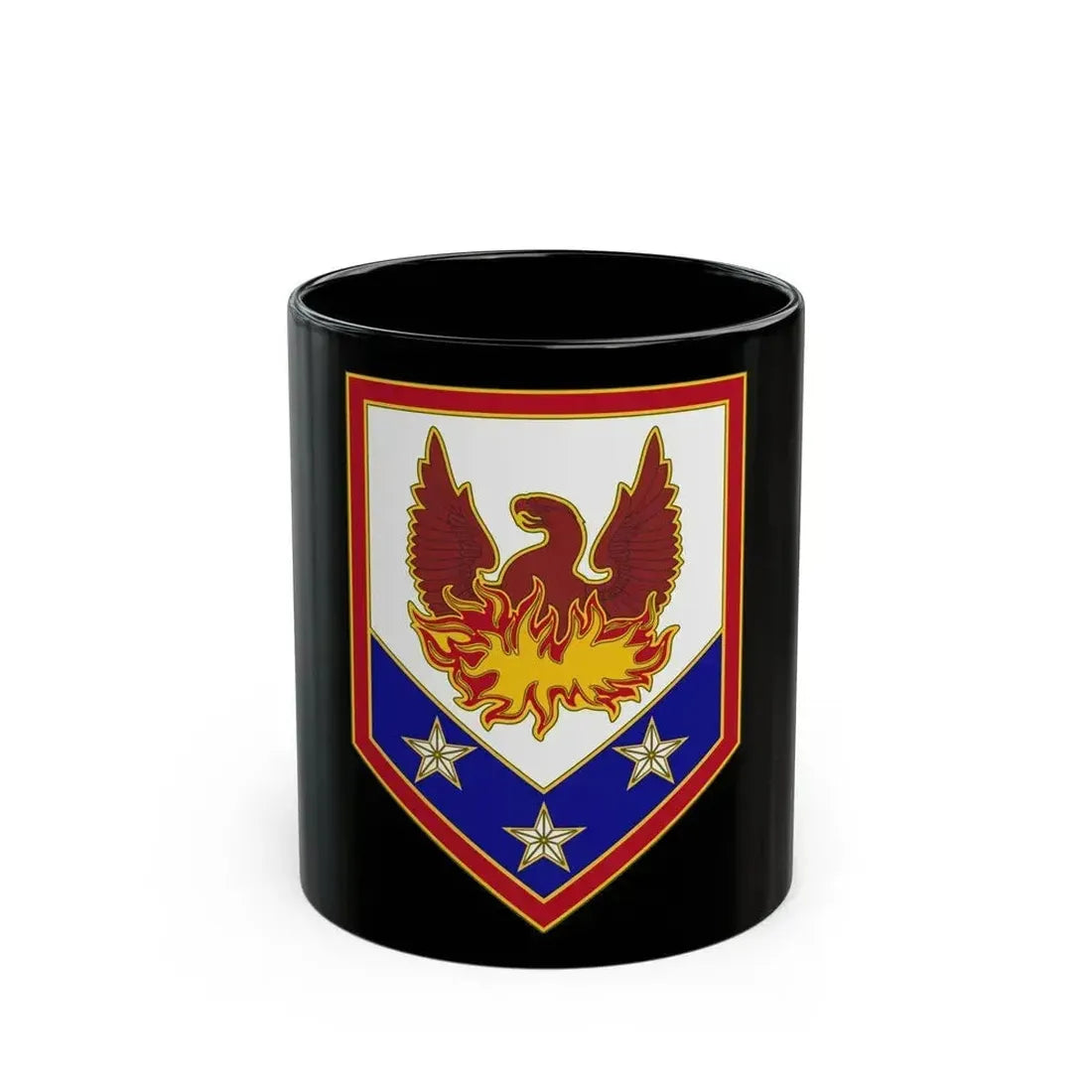 110 Maneuver Enhancement Brigade (U.S. Army) Black Coffee Mug - Go Mug Yourself