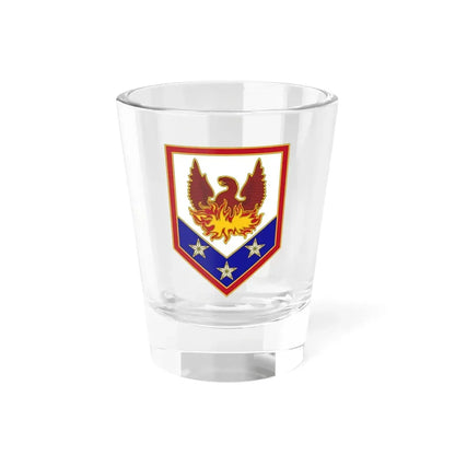 110 Maneuver Enhancement Brigade (U.S. Army) Shot Glass 1.5oz 1.5oz - Go Mug Yourself
