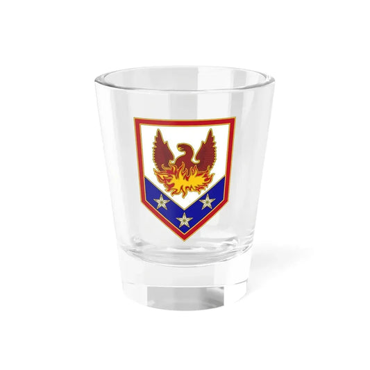 110 Maneuver Enhancement Brigade (U.S. Army) Shot Glass 1.5oz 1.5oz - Go Mug Yourself