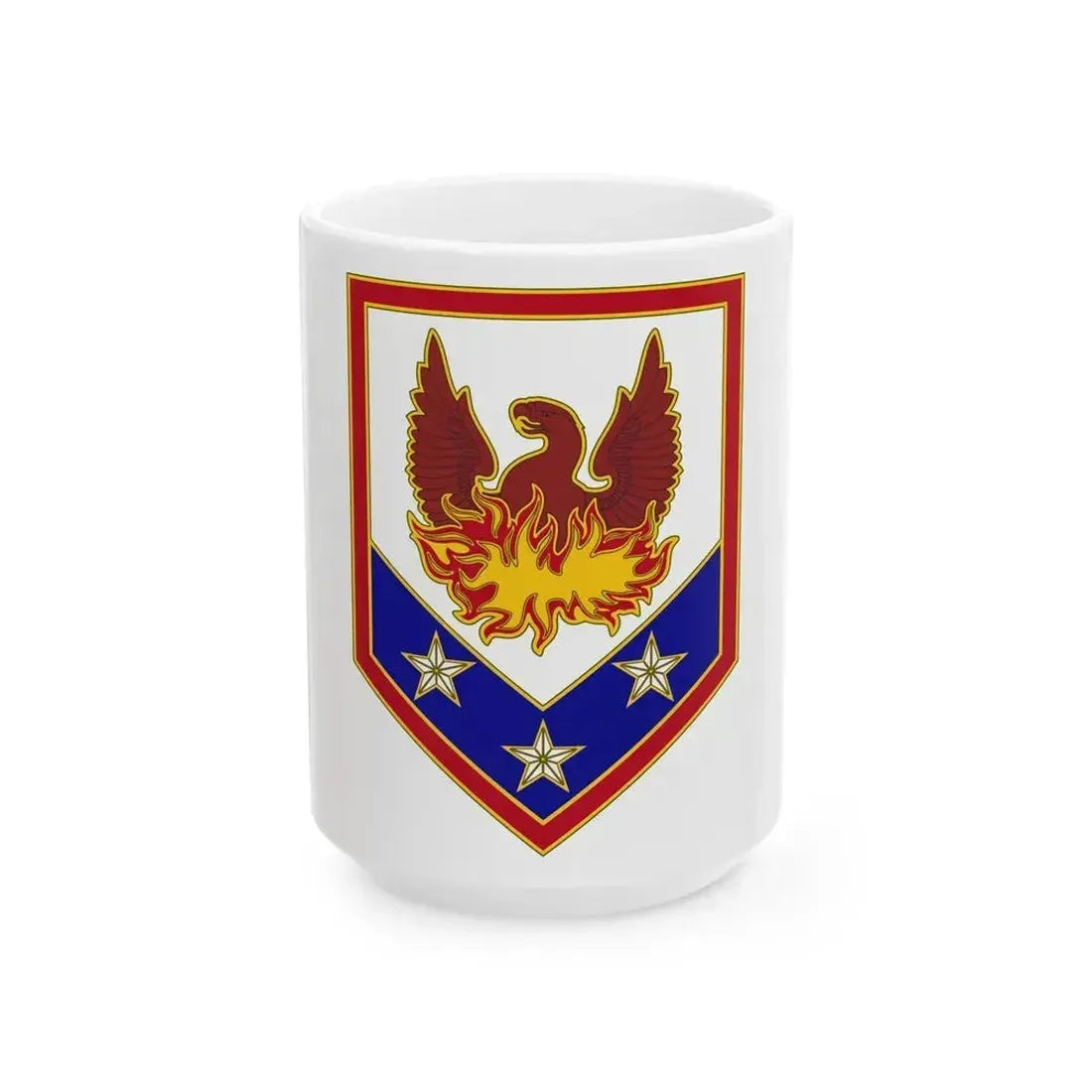 110 Maneuver Enhancement Brigade (U.S. Army) White Coffee Mug 15oz - Go Mug Yourself