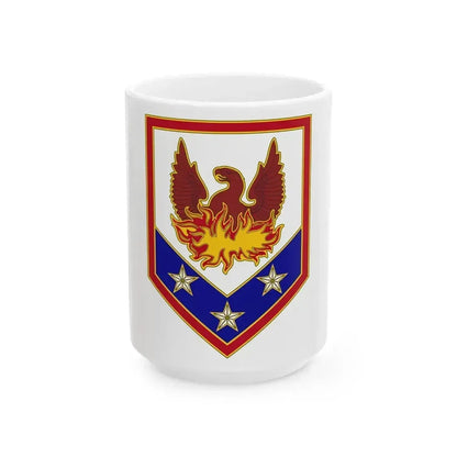 110 Maneuver Enhancement Brigade (U.S. Army) White Coffee Mug 15oz - Go Mug Yourself