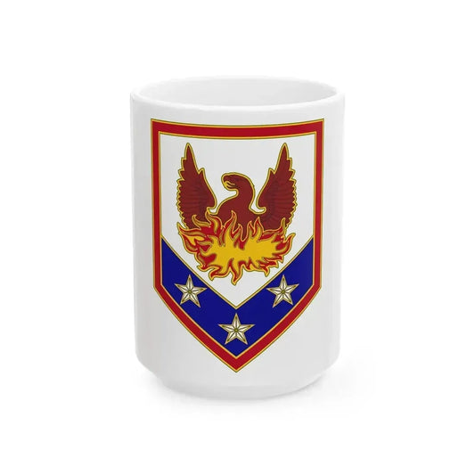 110 Maneuver Enhancement Brigade (U.S. Army) White Coffee Mug 15oz - Go Mug Yourself