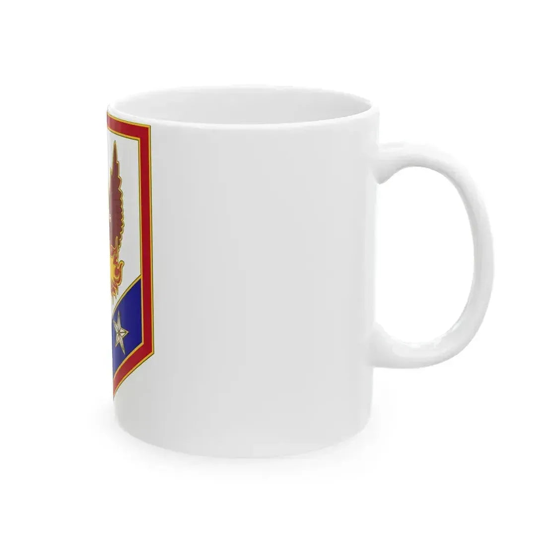 110 Maneuver Enhancement Brigade (U.S. Army) White Coffee Mug - Go Mug Yourself