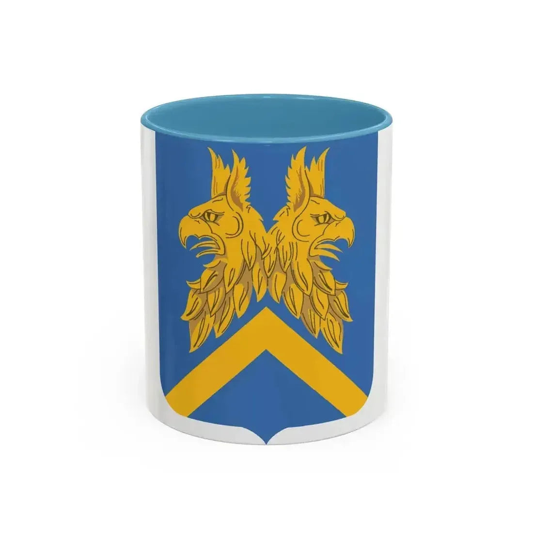 110 Military Intelligence Battalion 2 (U.S. Army) Accent Coffee Mug 11oz Light Blue - Go Mug Yourself
