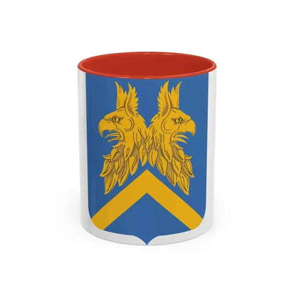 110 Military Intelligence Battalion 2 (U.S. Army) Accent Coffee Mug 11oz Red - Go Mug Yourself