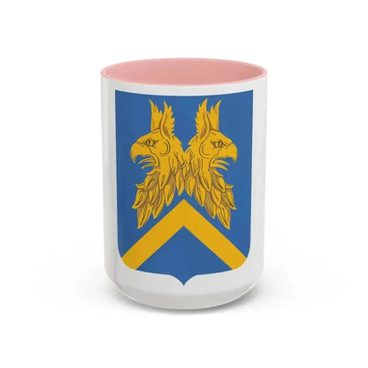 110 Military Intelligence Battalion 2 (U.S. Army) Accent Coffee Mug 15oz Pink - Go Mug Yourself