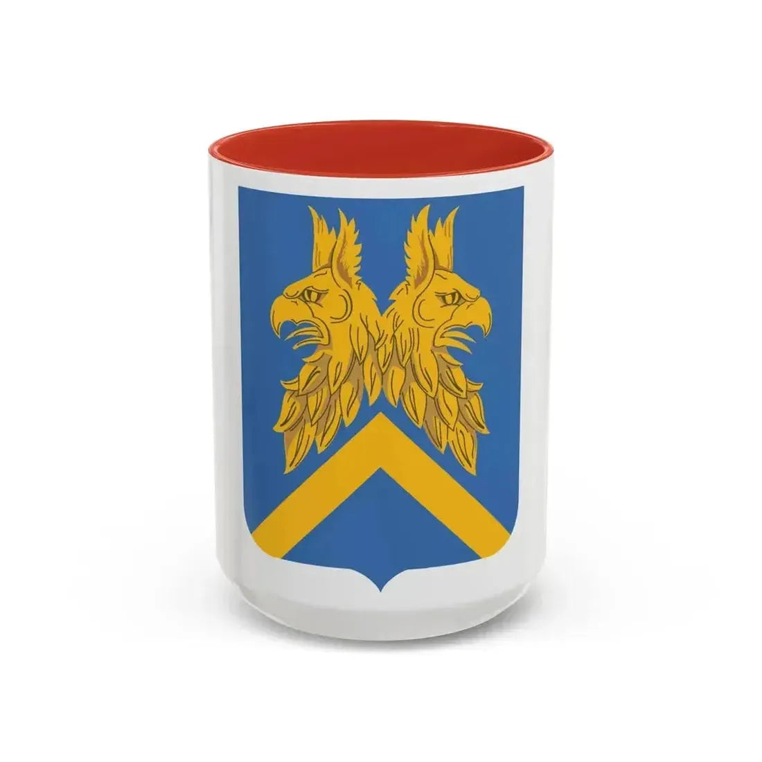 110 Military Intelligence Battalion 2 (U.S. Army) Accent Coffee Mug 15oz Red - Go Mug Yourself