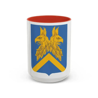 110 Military Intelligence Battalion 2 (U.S. Army) Accent Coffee Mug 15oz Red - Go Mug Yourself