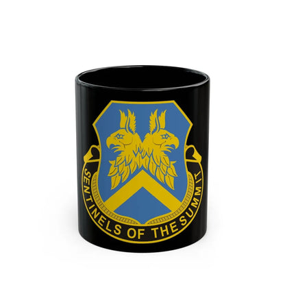 110 Military Intelligence Battalion (U.S. Army) Black Coffee Mug-11oz-Go Mug Yourself