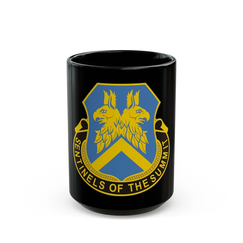 110 Military Intelligence Battalion (U.S. Army) Black Coffee Mug-15oz-Go Mug Yourself