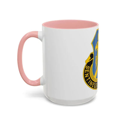 110 Military Intelligence Battalion (U.S. Army) Accent Coffee Mug - Go Mug Yourself