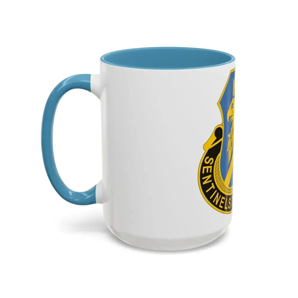 110 Military Intelligence Battalion (U.S. Army) Accent Coffee Mug - Go Mug Yourself
