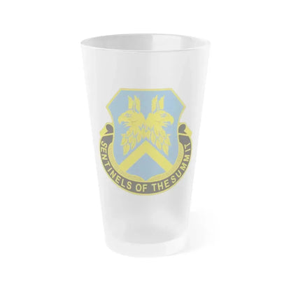 110 Military Intelligence Battalion (U.S. Army) Frosted Pint Glass 16oz Default Title - Go Mug Yourself