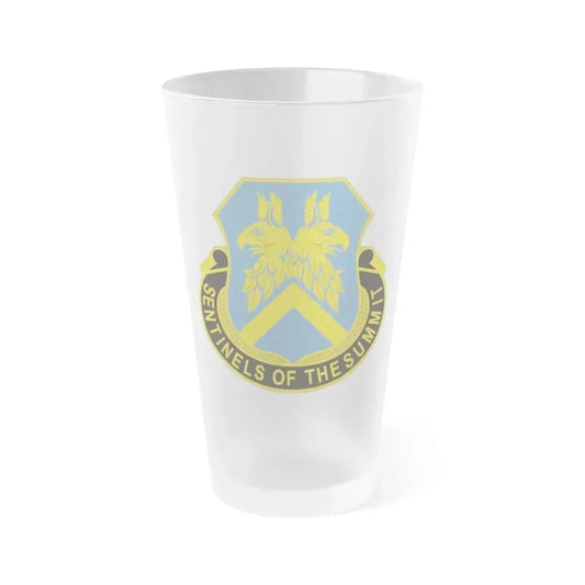 110 Military Intelligence Battalion (U.S. Army) Frosted Pint Glass 16oz Default Title - Go Mug Yourself
