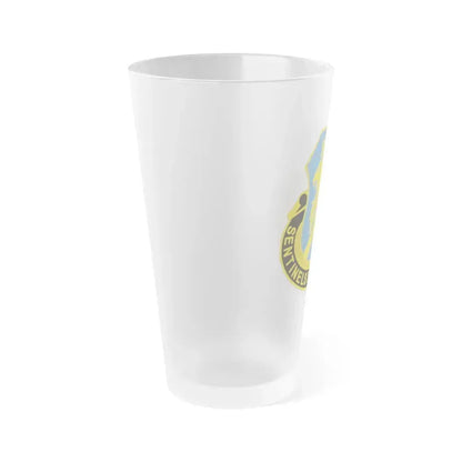 110 Military Intelligence Battalion (U.S. Army) Frosted Pint Glass 16oz - Go Mug Yourself