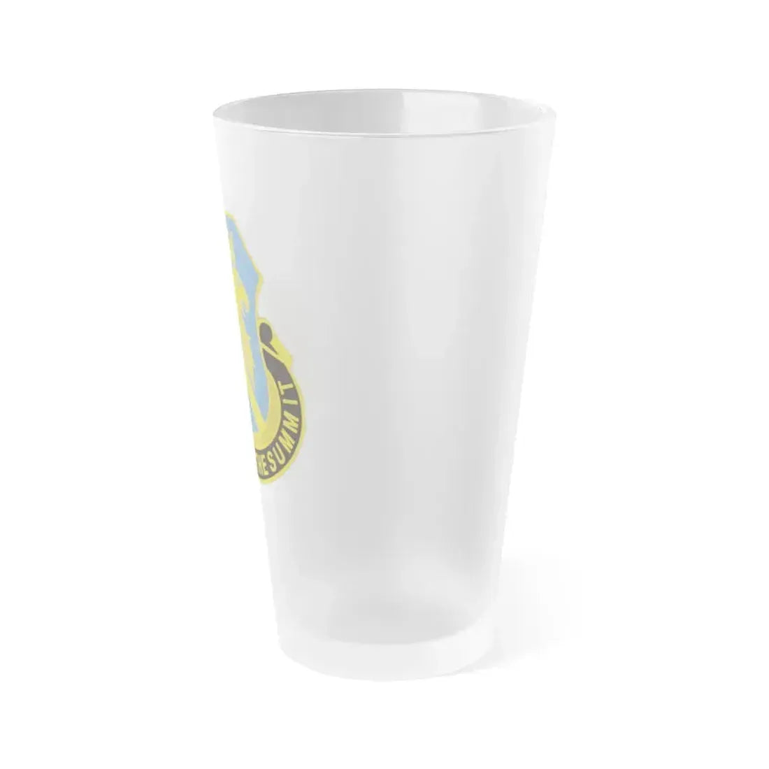 110 Military Intelligence Battalion (U.S. Army) Frosted Pint Glass 16oz - Go Mug Yourself