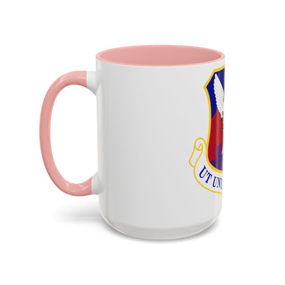 87th Air Base Wing Emblem (U.S. Air Force) Accent Coffee Mug