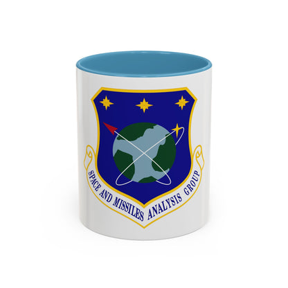 Space and Missiles Analysis Group (U.S. Air Force) Accent Coffee Mug