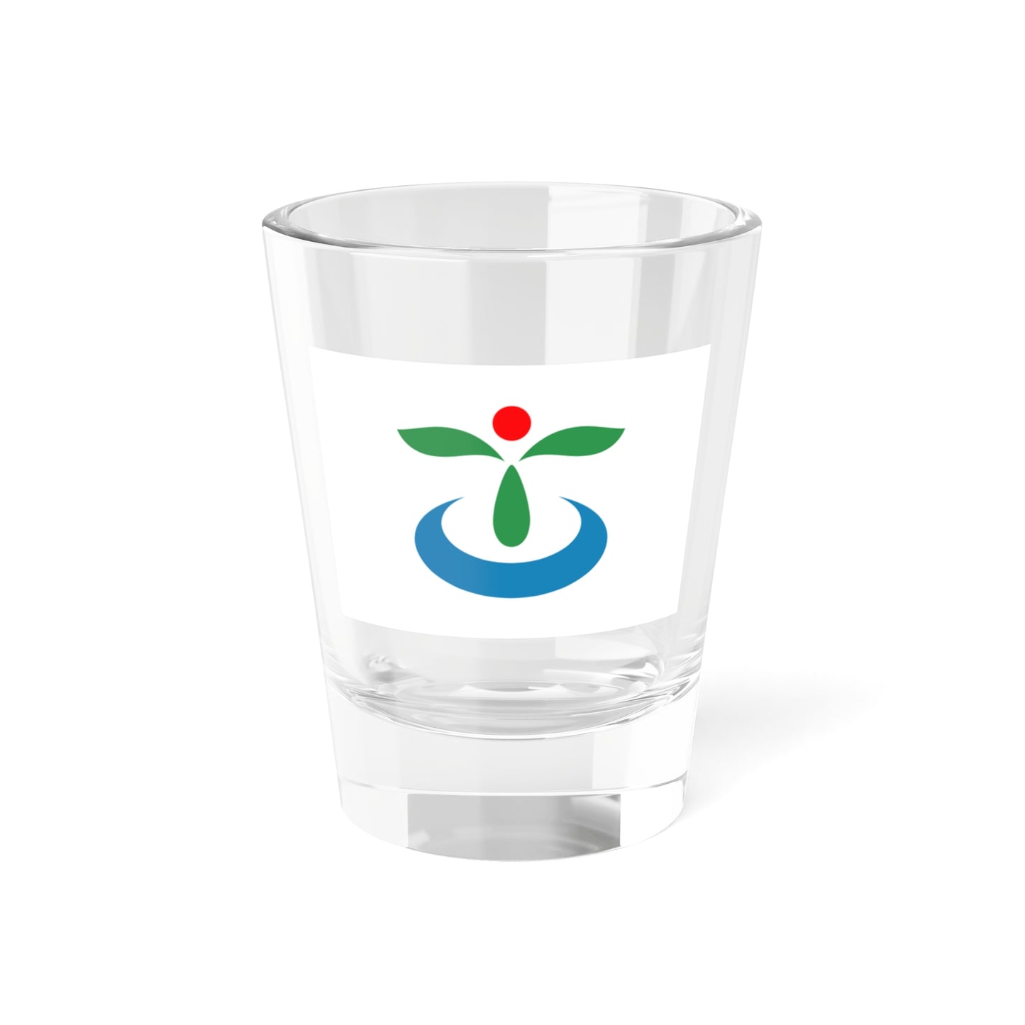 Flag of Koga Ibaraki (Japan) Shot Glass 1.5oz
