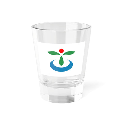 Flag of Koga Ibaraki (Japan) Shot Glass 1.5oz