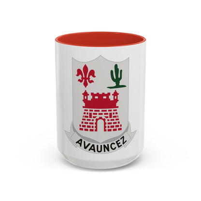 133rd Infantry Regiment (U.S. Army) Accent Coffee Mug