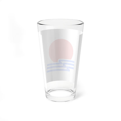 Flag of Hiroshima Hokkaido 1934-1969 (Japan) Pint Glass 16oz