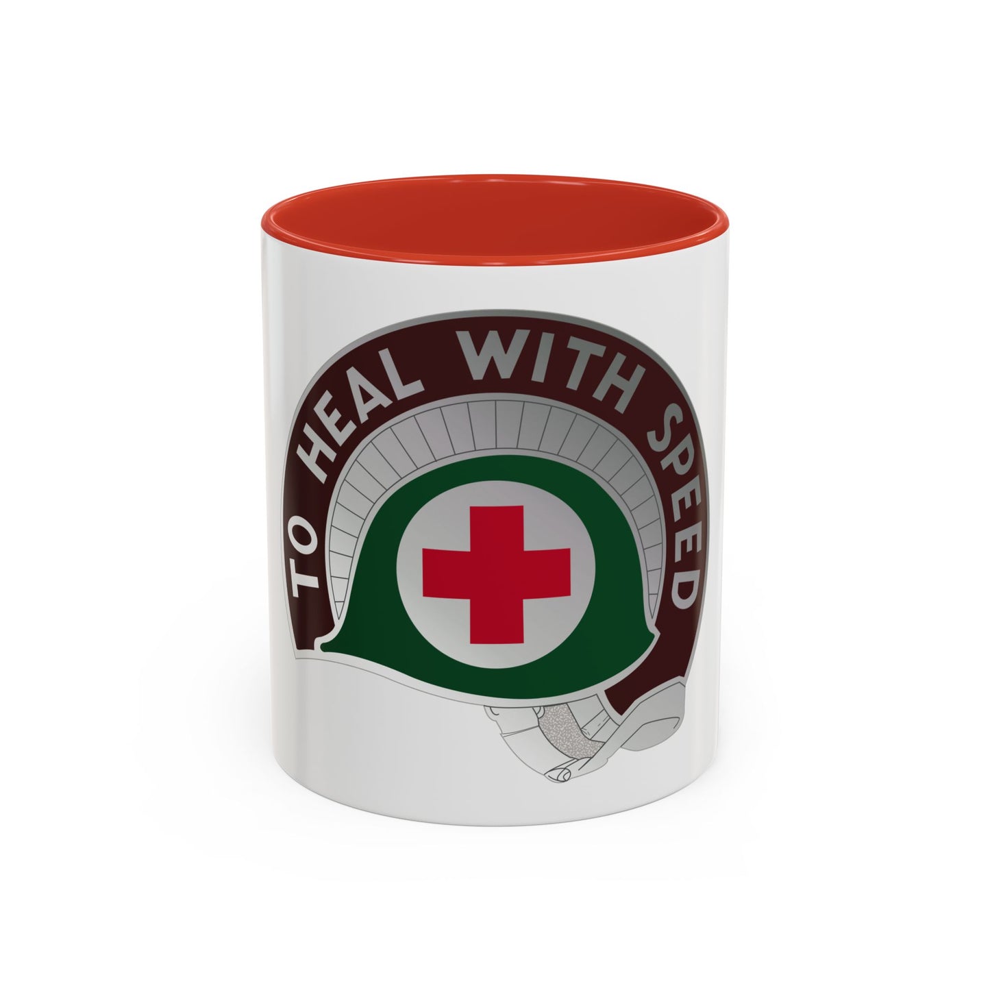458 Surgical Hospital (U.S. Army) Accent Coffee Mug