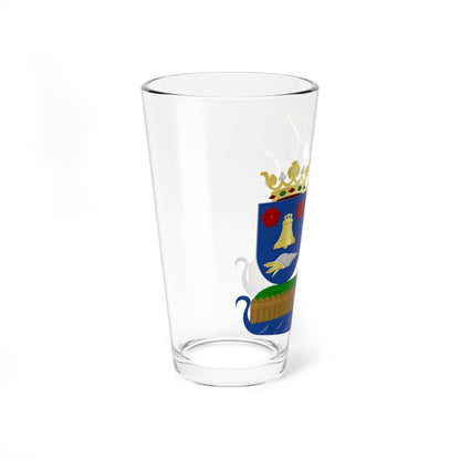 Waadhoeke wapen  foarstel 2016 (Netherlands) (Coat of Arms) Pint Glass 16oz