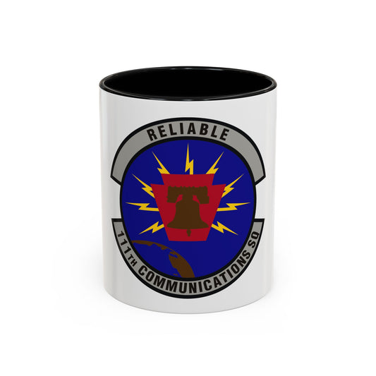 111th Communications Squadron (U.S. Air Force) Accent Coffee Mug
