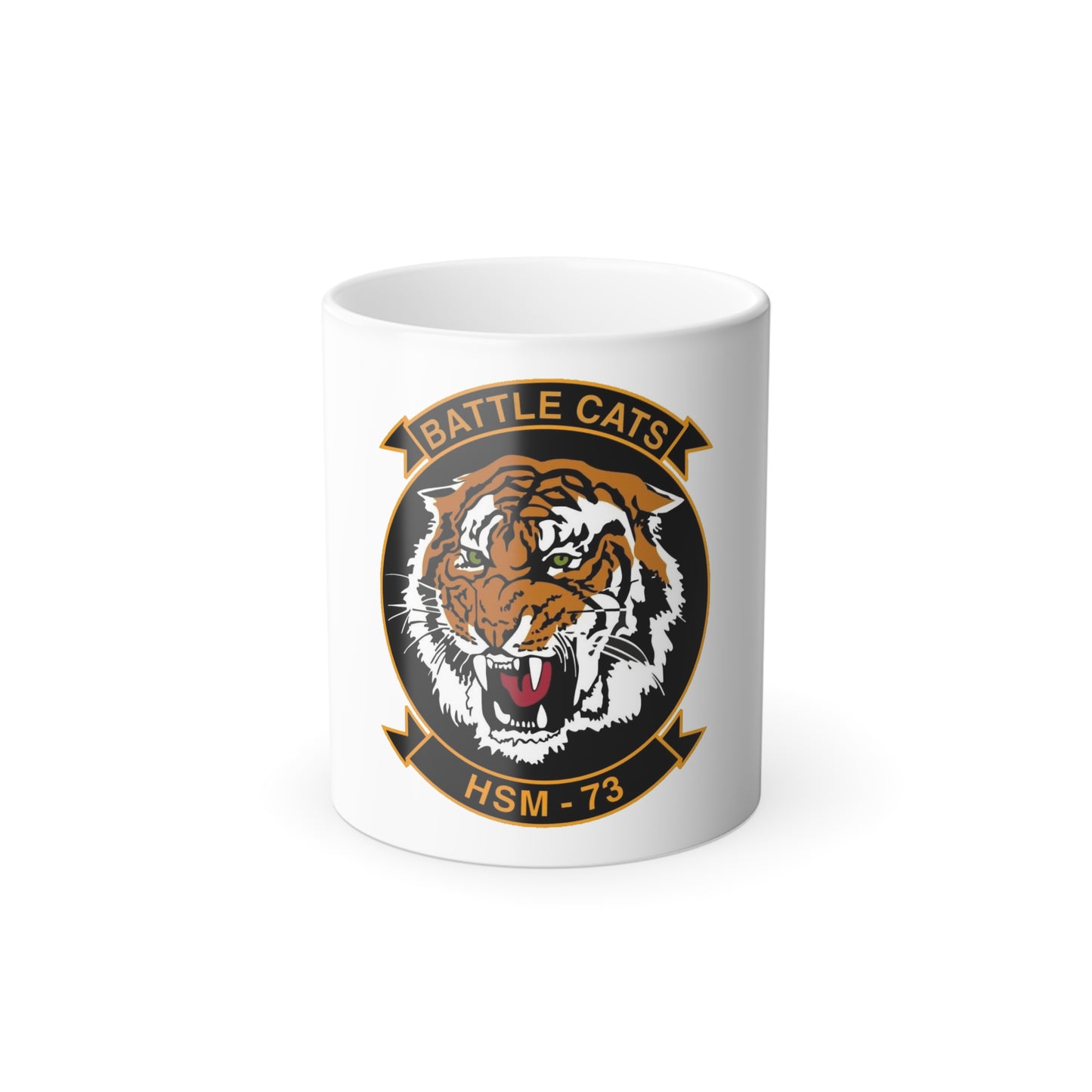 HSM 73 Helicopter Maritime Strike Squadron 73 (U.S. Navy) Color Changing Mug 11oz