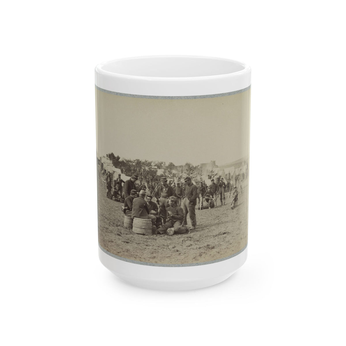 119th Pennsylvania Infantry(2) (U.S. Civil War) White Coffee Mug