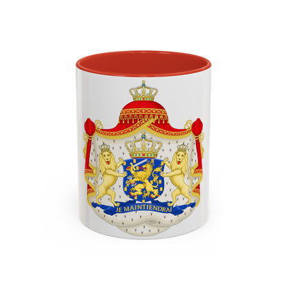 Royal coat of arms of the Netherlands (1815-1907) - Accent Coffee Mug