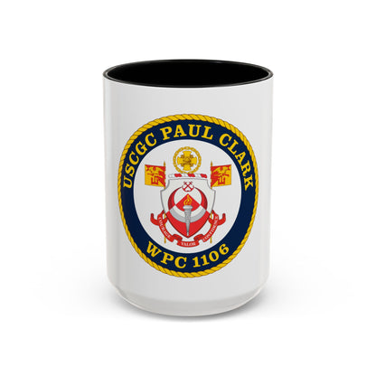 USCGC Paul Clark WPC 1106 (U.S. Coast Guard) Accent Coffee Mug