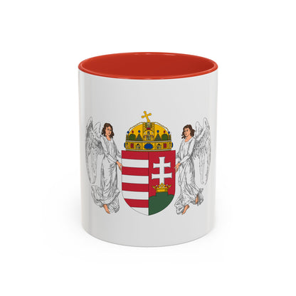 Coat of arms of Hungary (1896-1915) - Accent Coffee Mug