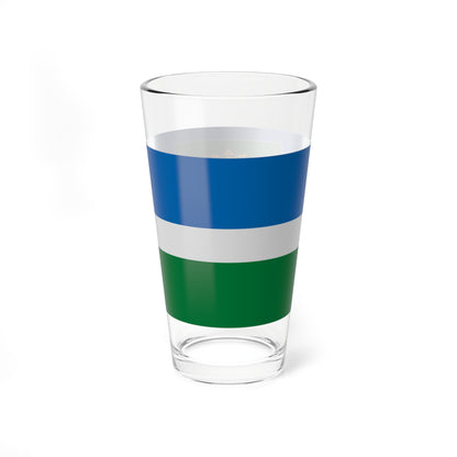 Flag of Zalaszegvar (Hungary) Pint Glass 16oz