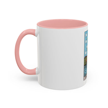 The Star (Tarot Card) Accent Coffee Mug