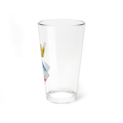 Escudo de Vilalba dels Arcs (Spain) (Coat of Arms) Pint Glass 16oz
