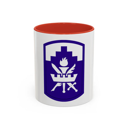 353 Civil Affairs Command (U.S. Army) Accent Coffee Mug