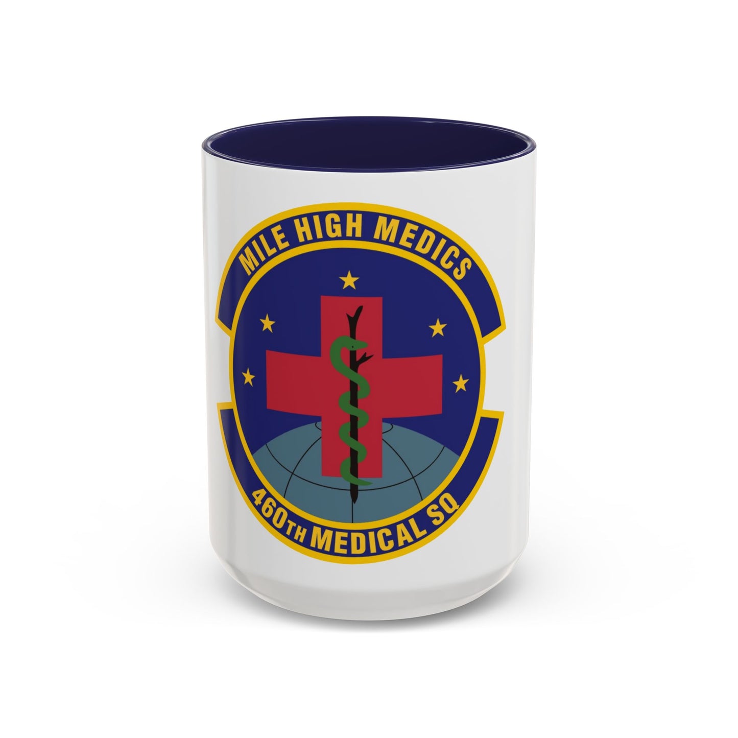 460th Medical Squadron (U.S. Air Force) Accent Coffee Mug