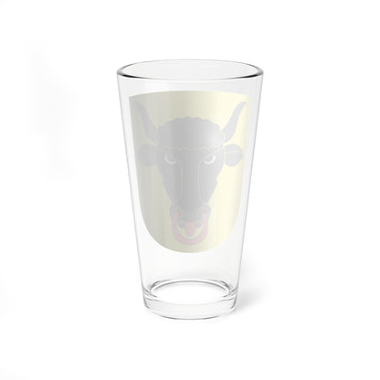 Uri-coat of arms 3d (Switzerland) (Coat of Arms) Pint Glass 16oz