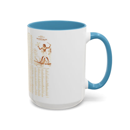 Egypt - Your Introduction to Ancient (1965) (Map) Accent Coffee Mug
