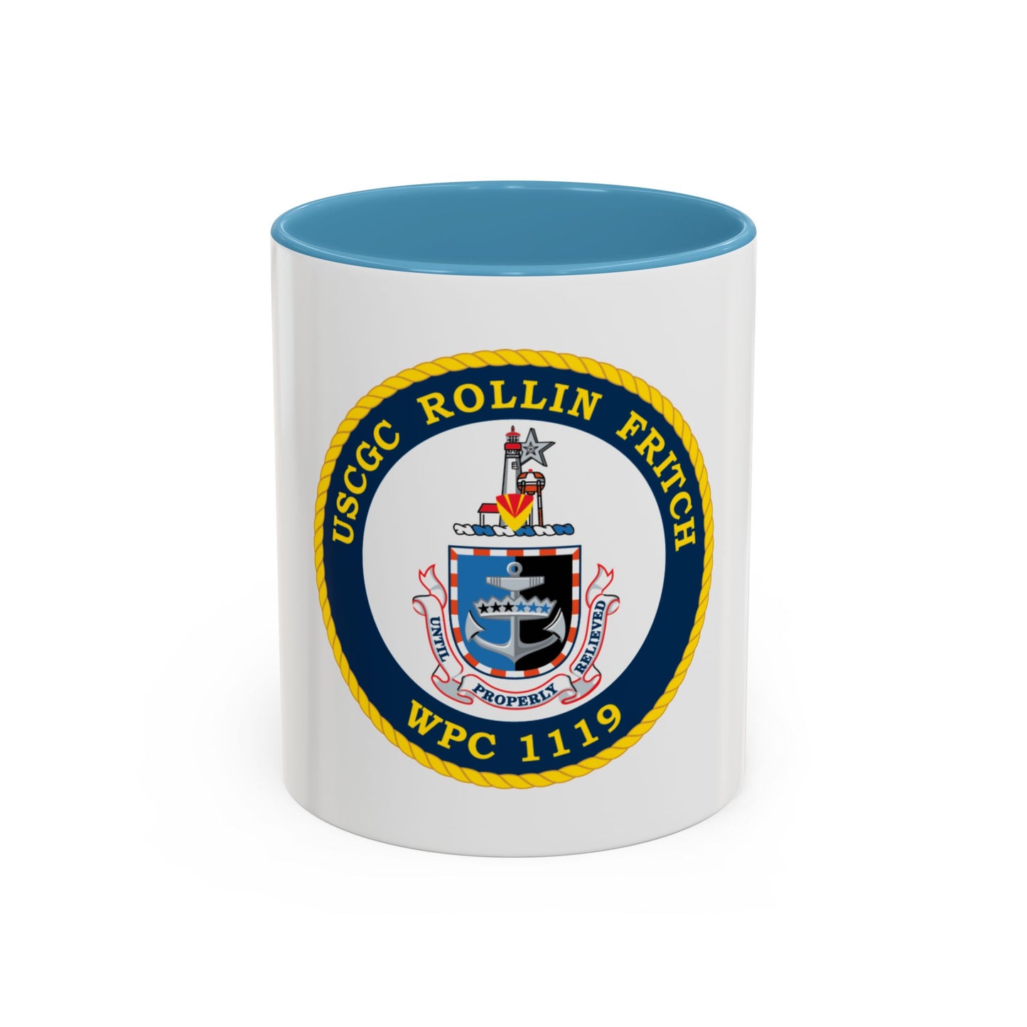 USCGC Rollin Fritch WPC 1119 (U.S. Coast Guard) Accent Coffee Mug