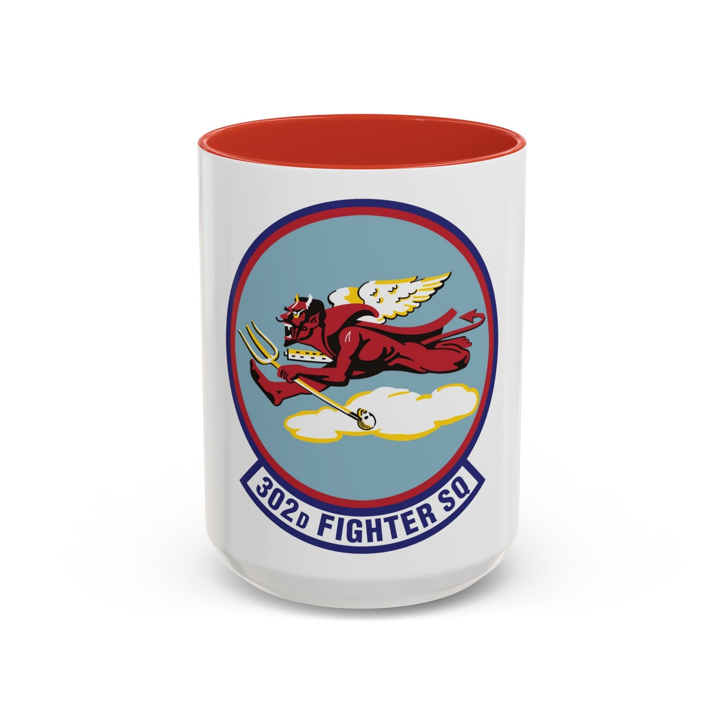 302d Fighter Squadron (U.S. Air Force) Accent Coffee Mug