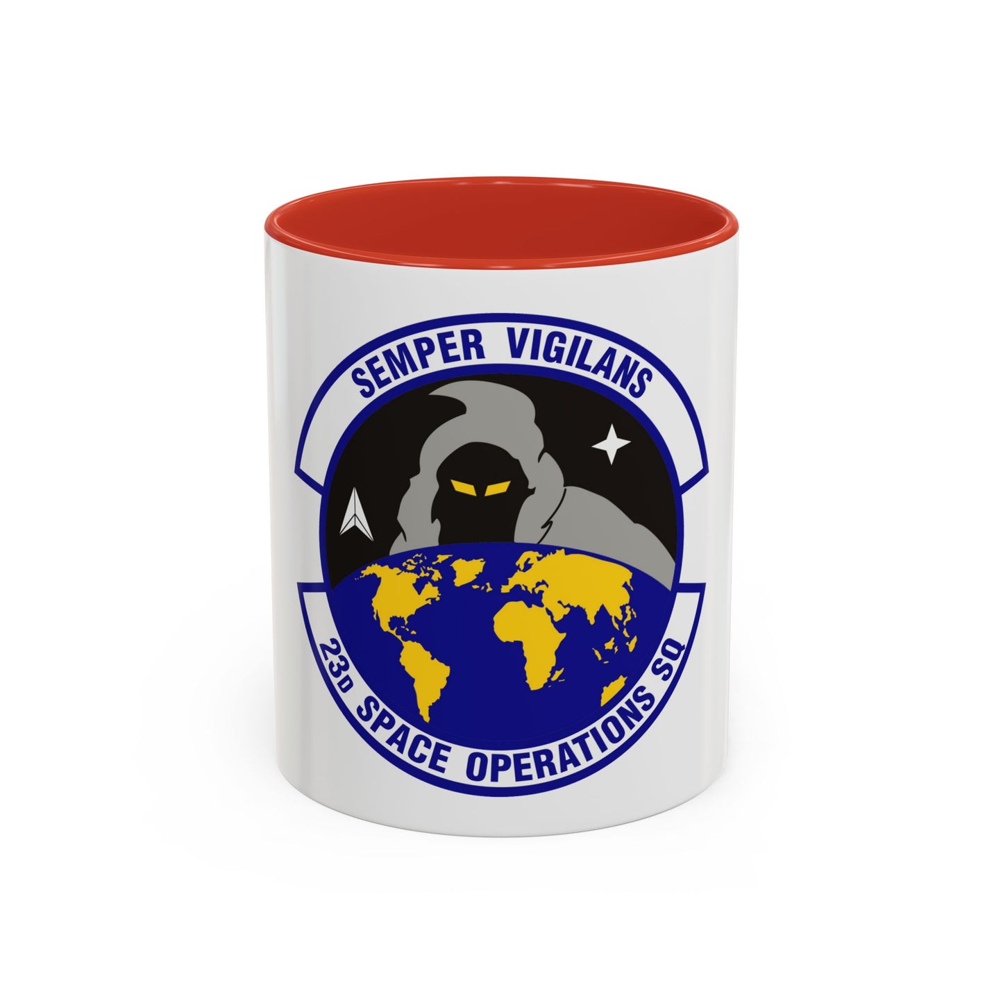 23d Space Operations Squadron (U.S. Air Force) Accent Coffee Mug