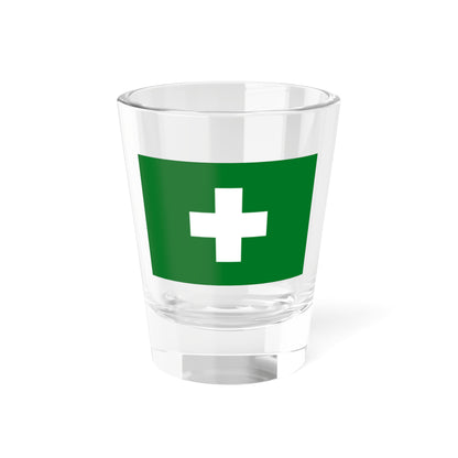 Flag of industrial health (Japan) Shot Glass 1.5oz